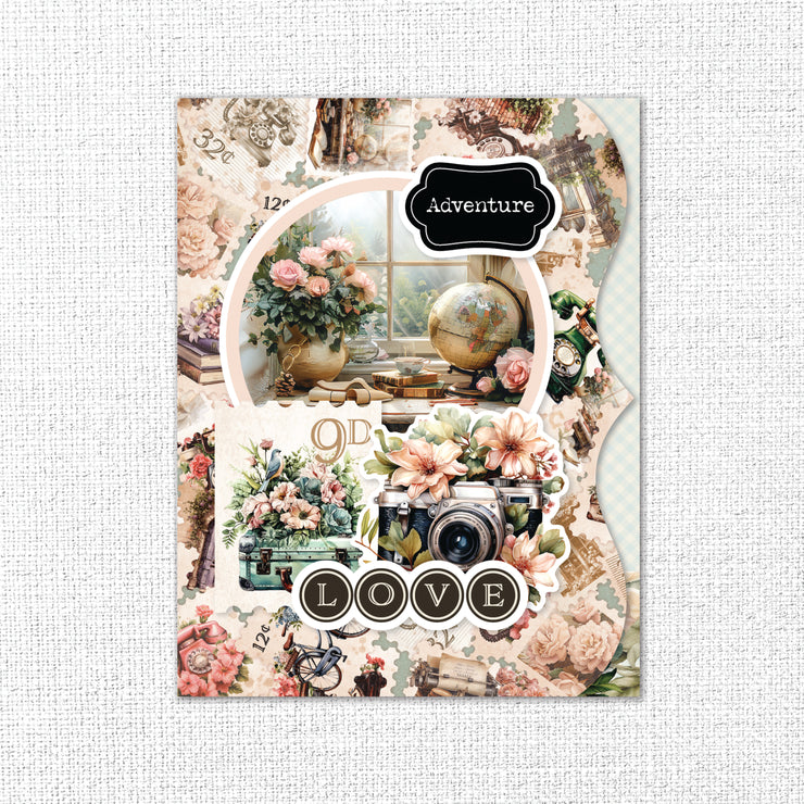 Afternoon in the Park 8.5" x 11" Mini Junk Journal Folio Kit 34989