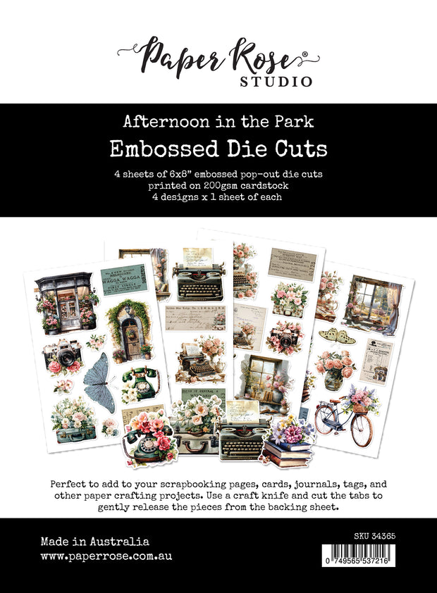 Afternoon in the Park Embossed Die Cuts 34365