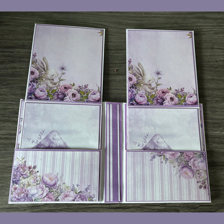 Lavender & Fairies Embossed Die Cuts 33525