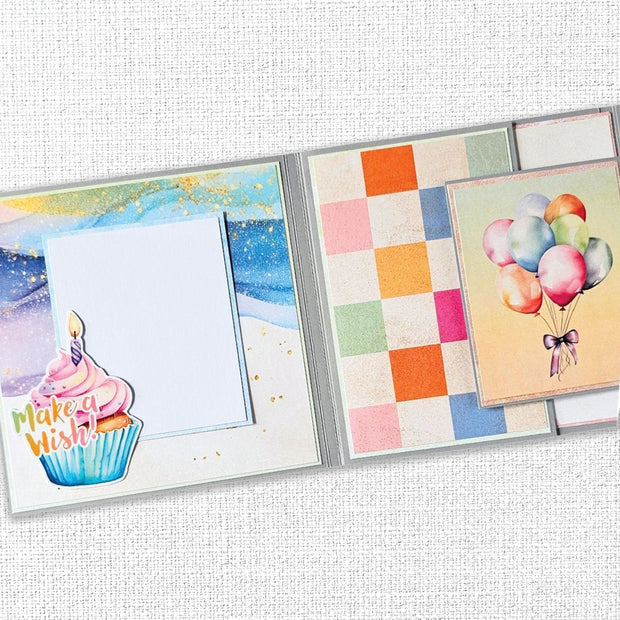 Birthday Fun 6x8" Quick Cards Die Cuts 34755