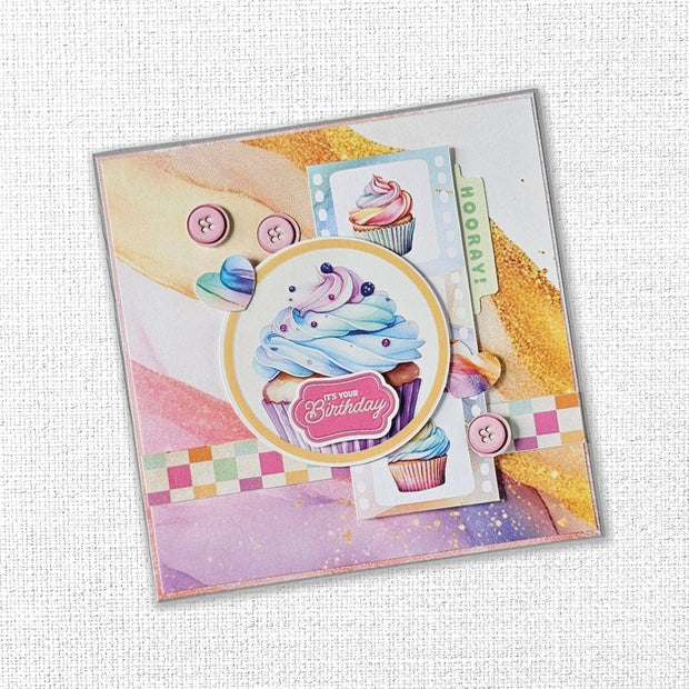 Birthday Fun 6x8" Quick Cards Die Cuts 34755