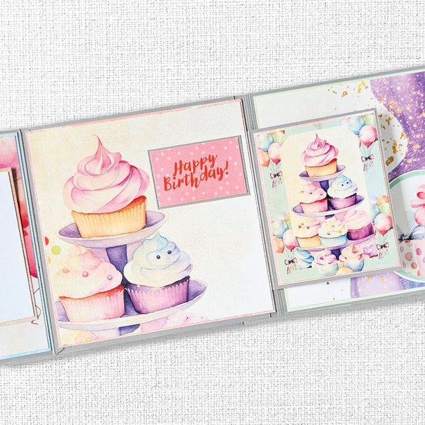 Birthday Fun 6x8" Quick Cards Die Cuts 34755