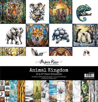 Animal Kingdom 12x12 Paper Collection 32079