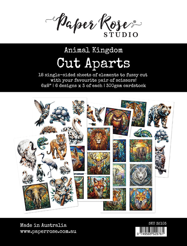 Animal Kingdom Cut Aparts Paper Pack 32103 - Paper Rose Studio