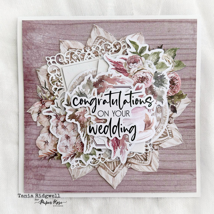 Boho Wedding 6x6 Paper Collection 29122 - Paper Rose Studio