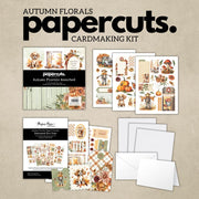 Papercuts Cardmaking Kit - Autumn Florals 35200 - Paper Rose Studio