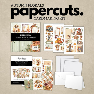 Papercuts Cardmaking Kit - Autumn Florals 35200