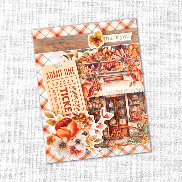Autumn Florals Basics 6x6 Paper Collection 35448