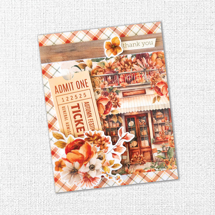 Autumn Florals Basics 6x6 Paper Collection 35448 - Paper Rose Studio