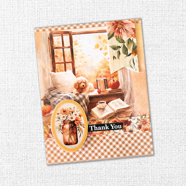 Autumn Florals Basics 6x6 Paper Collection 35448