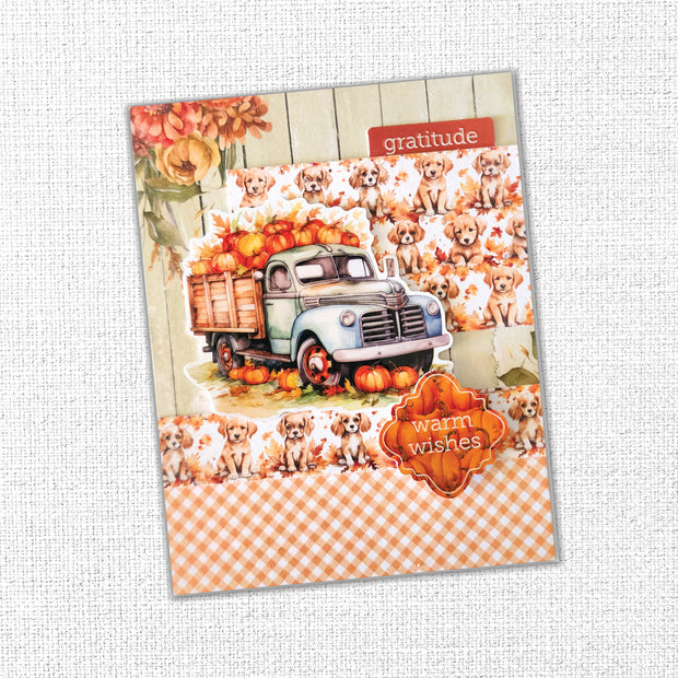 Autumn Florals Basics 6x6 Paper Collection 35448