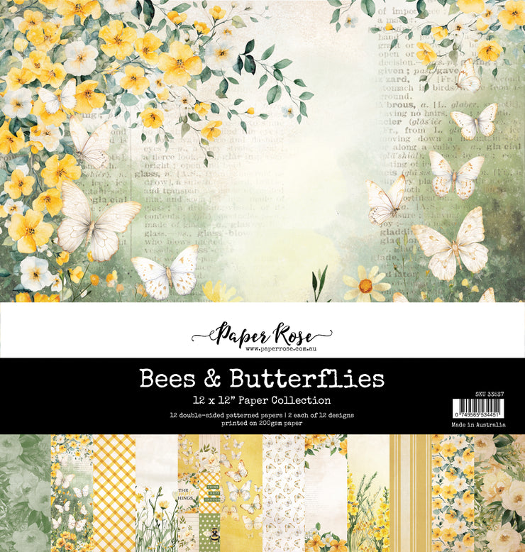 Bees & Butterflies 12x12 Paper Collection 33537