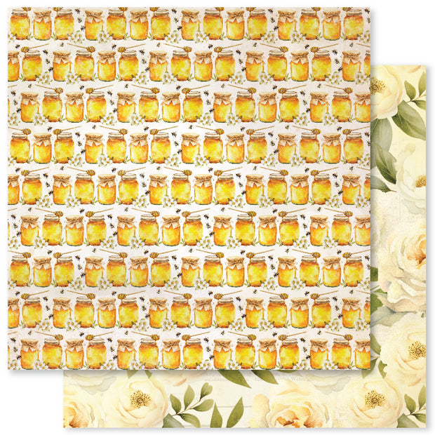 Bees & Butterflies Basics E 12x12 Paper (12pc Bulk Pack) 33576