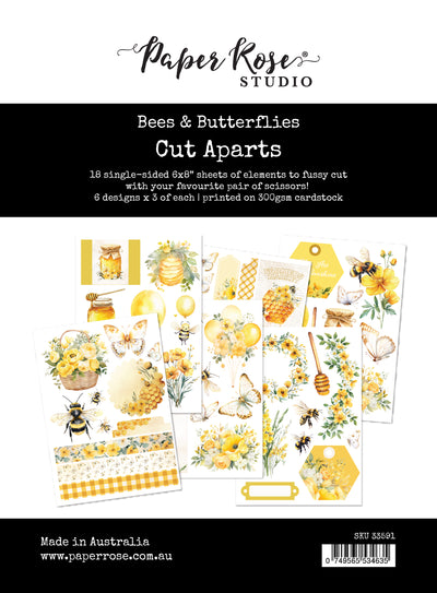 Bees & Butterflies Cut Aparts Paper Pack 33591