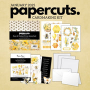 Papercuts Cardmaking Kit - January 2025 Bees & Butterflies 33951