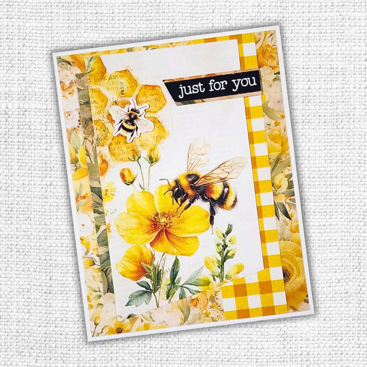 Papercuts Cardmaking Kit - January 2025 Bees & Butterflies 33951 - Paper Rose Studio