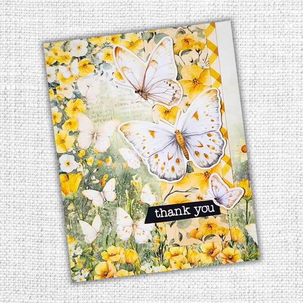 Bees & Butterflies Embossed Die Cuts 33585 - Paper Rose Studio