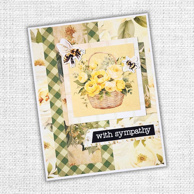 Papercuts Cardmaking Kit - January 2025 Bees & Butterflies 33951 - Paper Rose Studio