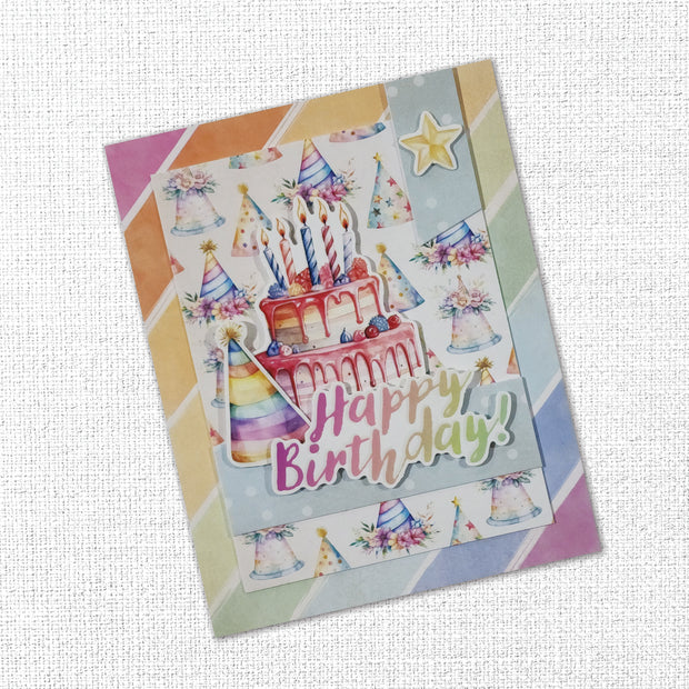 Birthday Fun Tags & Tickets Cut Aparts Paper Pack 33315