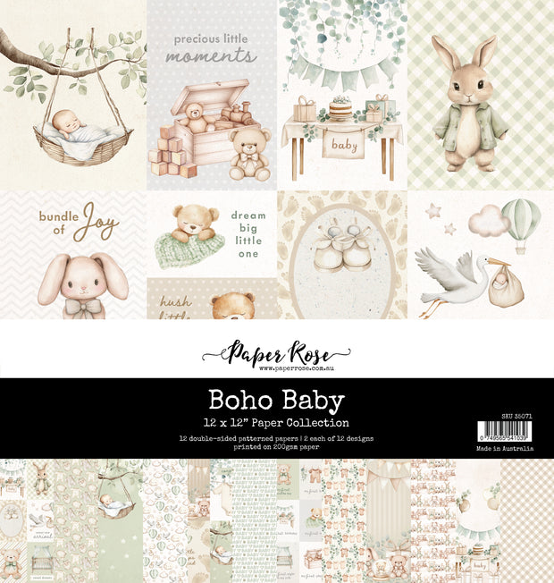 Boho Baby 12x12 Paper Collection 35071
