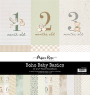 Boho Baby Basics 12x12 Paper Collection 35101 - Paper Rose Studio