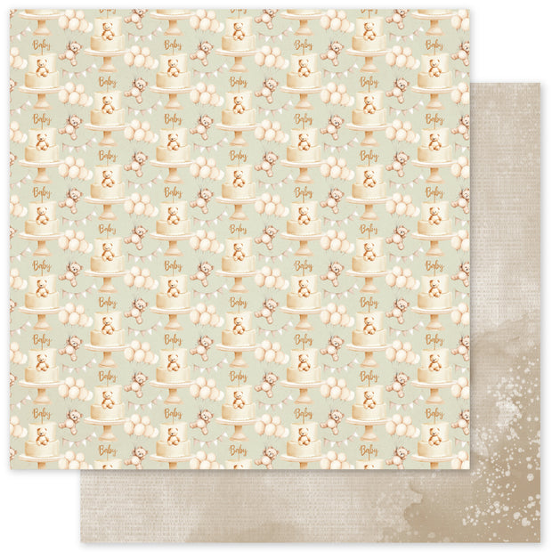 Boho Baby Basics F 12x12 Paper (12pc Bulk Pack) 35119