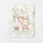 Boho Baby 8.5" x 11" Mini Junk Journal Folio Kit 35131