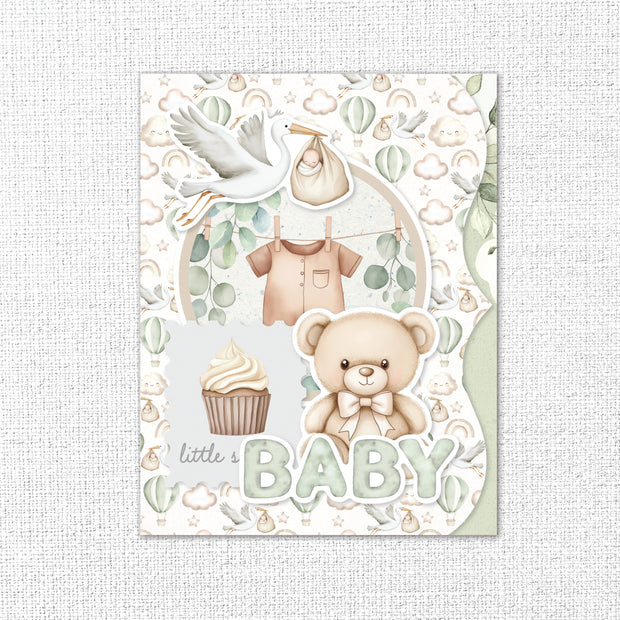 Boho Baby 8.5" x 11" Mini Junk Journal Folio Kit 35131