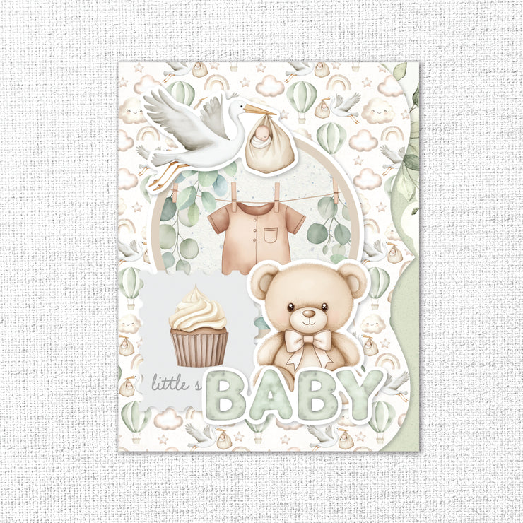 Boho Baby 8.5" x 11" Mini Junk Journal Folio Kit 35131