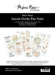 Boho Baby Quick Card Die Cuts 35128