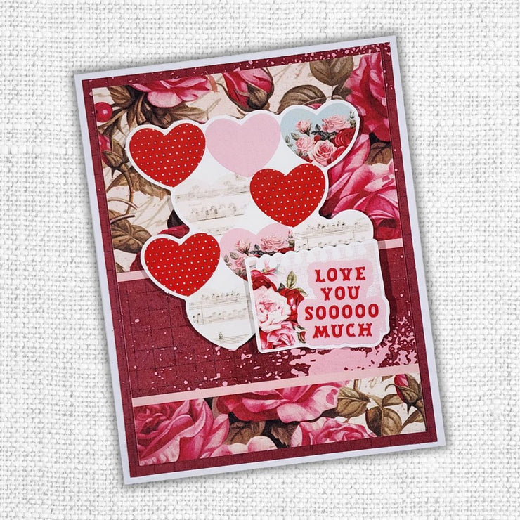 Candy Love 6x8" Quick Cards Die Cuts 33741 - Paper Rose Studio