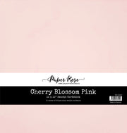 Cherry Blossom Pink Smooth Cardstock 12x12" 12 sheets 32847