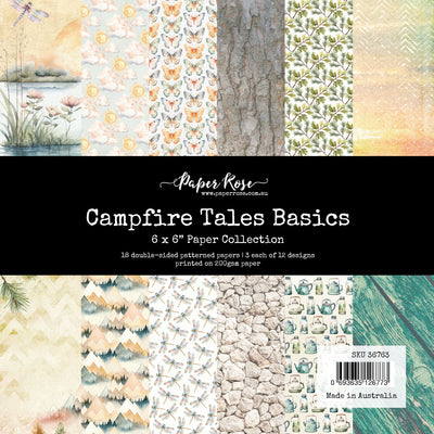 Campfire Tales Basics 6x6 Paper Collection 36763 – Paper Rose Studio