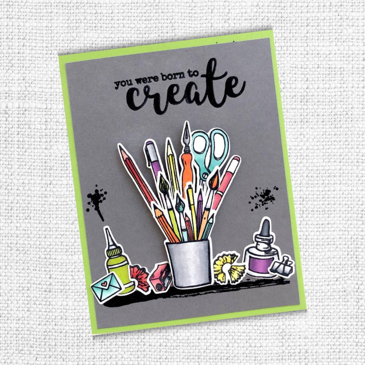 Arty Love Creator's Tools 4x6" Clear Stamp Set 18012 - Paper Rose Studio