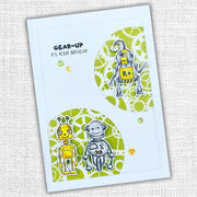 Robot Friends 4x6" Clear Stamp Set 19090 - Paper Rose Studio
