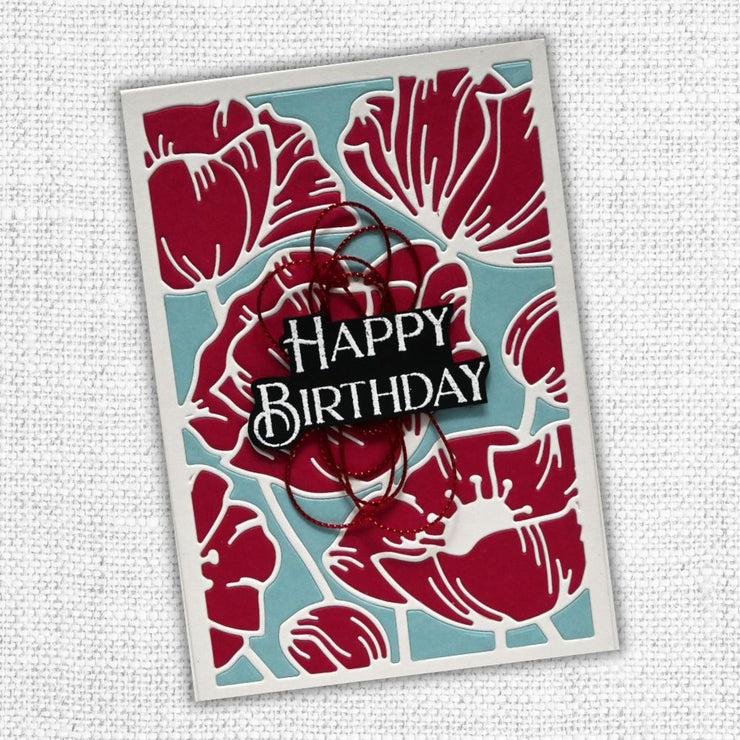 Happy Birthday Lovely Clear Stamp Set 24211