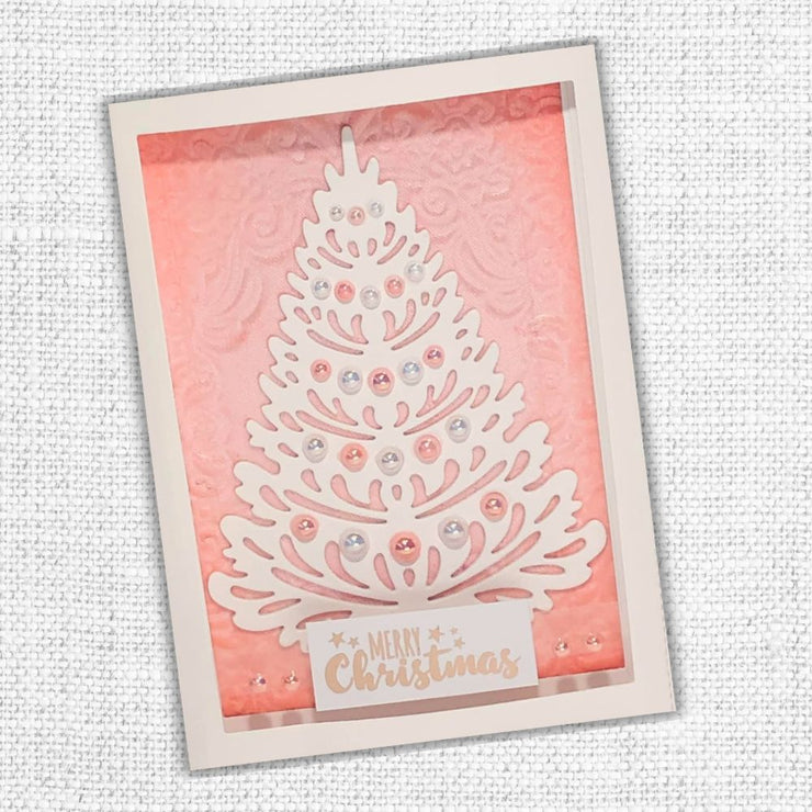Christmas Fir Tree Large Metal Cutting Die 20589 - Paper Rose Studio