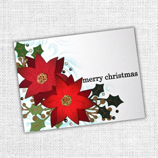 Christmas Sentiments 4x6" Clear Stamp Set 18225 - Paper Rose Studio