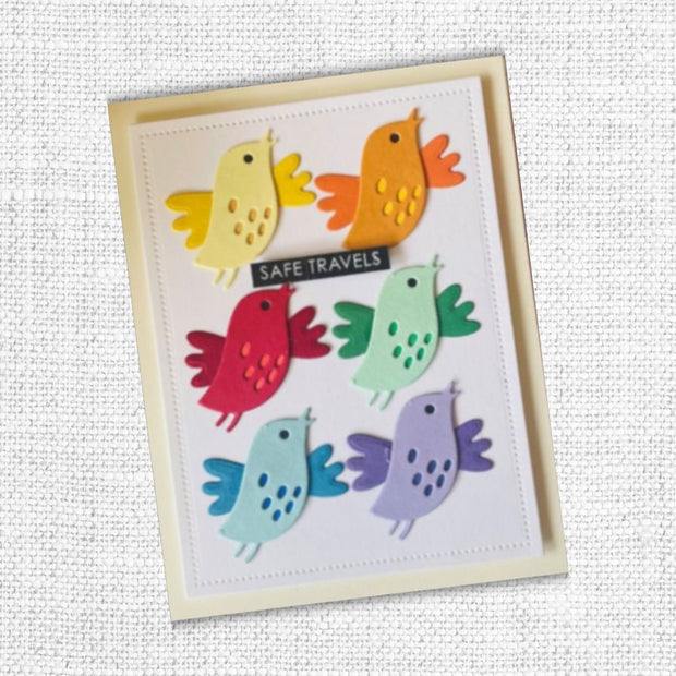 Little Bird Builder Duo Metal Cutting Die 28486 - Paper Rose Studio