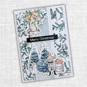 Merry Christmas A5 10pc Sentiment Sheets 30717 - Foil - Paper Rose Studio