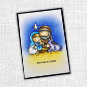 Nativity Christmas Clear Stamp 30690 - Paper Rose Studio