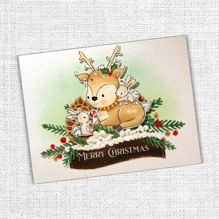 Sweet Reindeer Metal Die 30694 - Paper Rose Studio