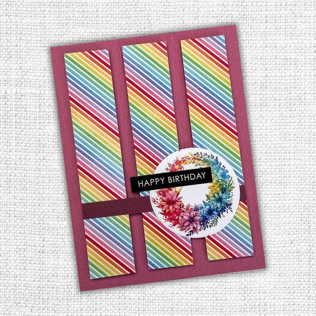 Rainbow Twirl 2.0 6x6 Paper Collection 31067 - Paper Rose Studio