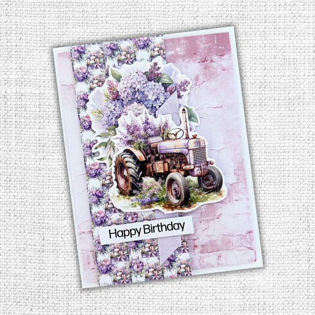 Lavender & Roses Ephemera Embossed Die Cuts 32193 - Paper Rose Studio