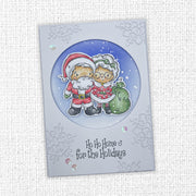 Mr & Mrs Santa Claus Clear Stamp 32661 - Paper Rose Studio