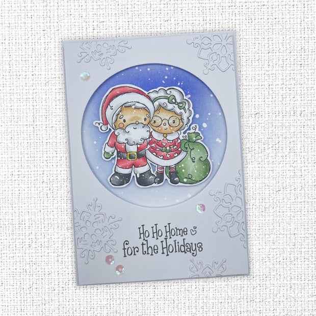 Mr & Mrs Santa Claus Clear Stamp 32661 - Paper Rose Studio