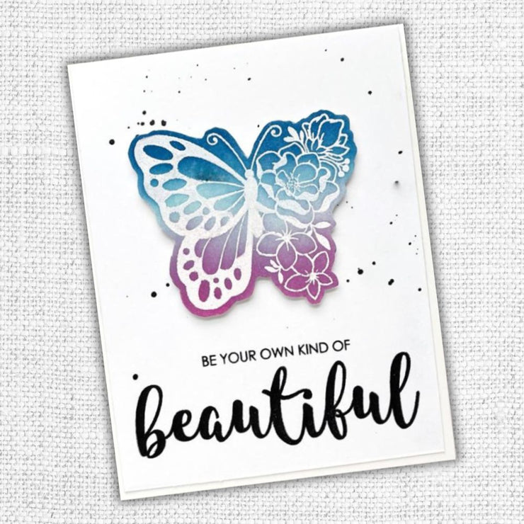 Helena Floral Butterfly Stamp Set 24646