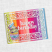 Happy Birthday Chunky Layered Metal Cutting Die 19547 - Paper Rose Studio