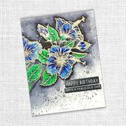 Sketchy Hibiscus 4x6" Clear Stamp Set 23113 - Paper Rose Studio