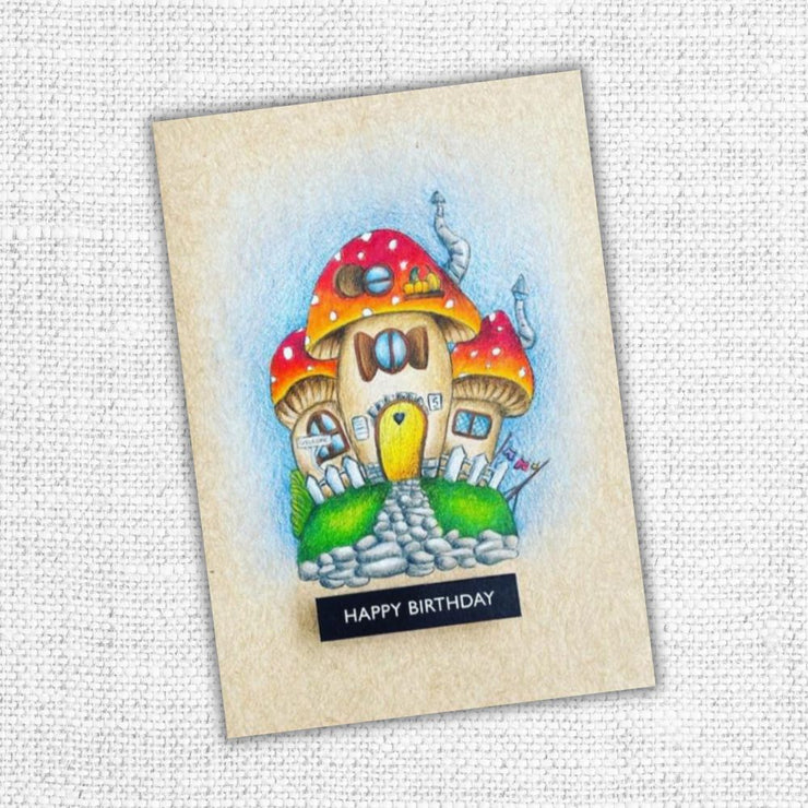 Mushroom House 1 Stamp Set 24616 - Paper Rose Studio